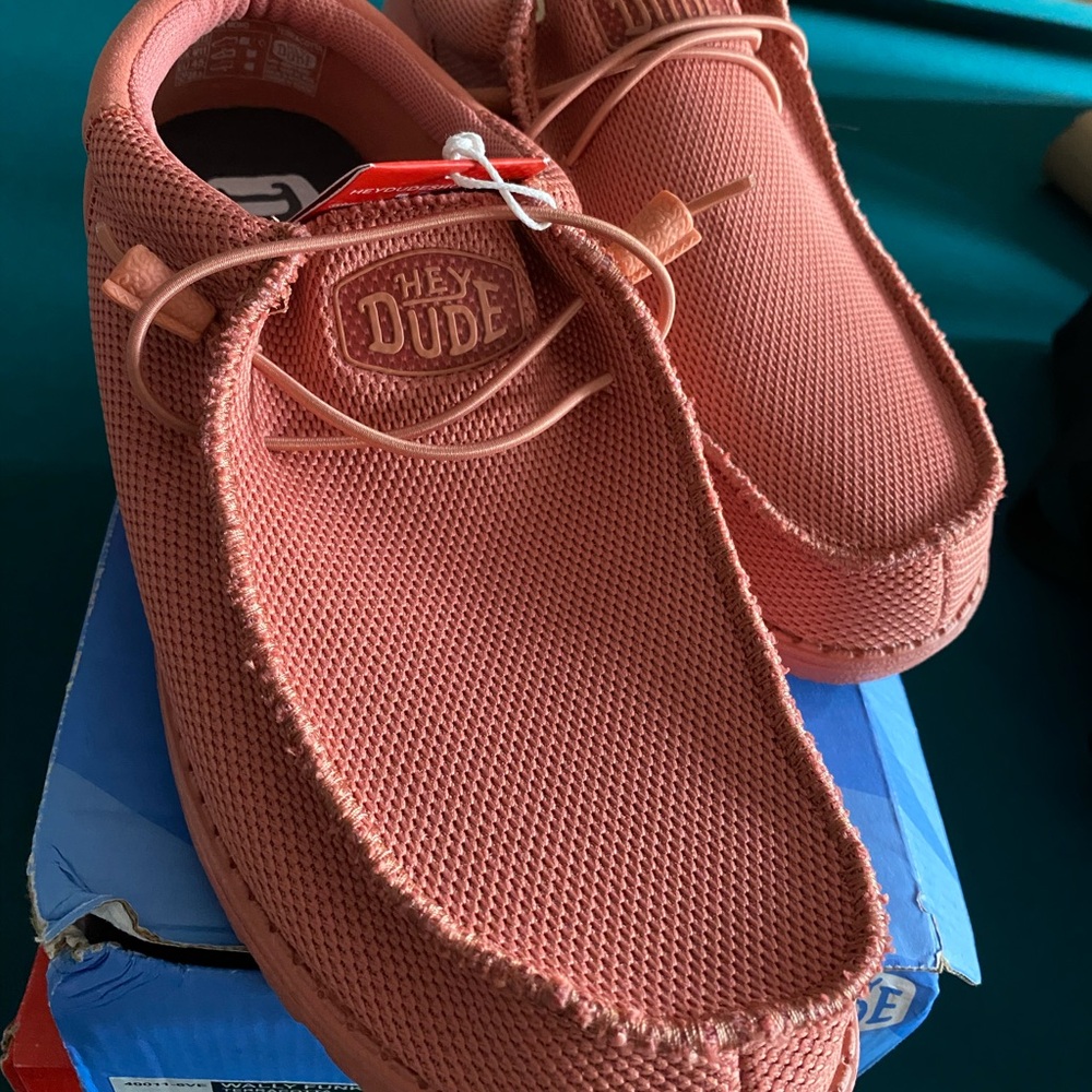 Hey Dude Men’s Coral Knit Slip-On Loafers